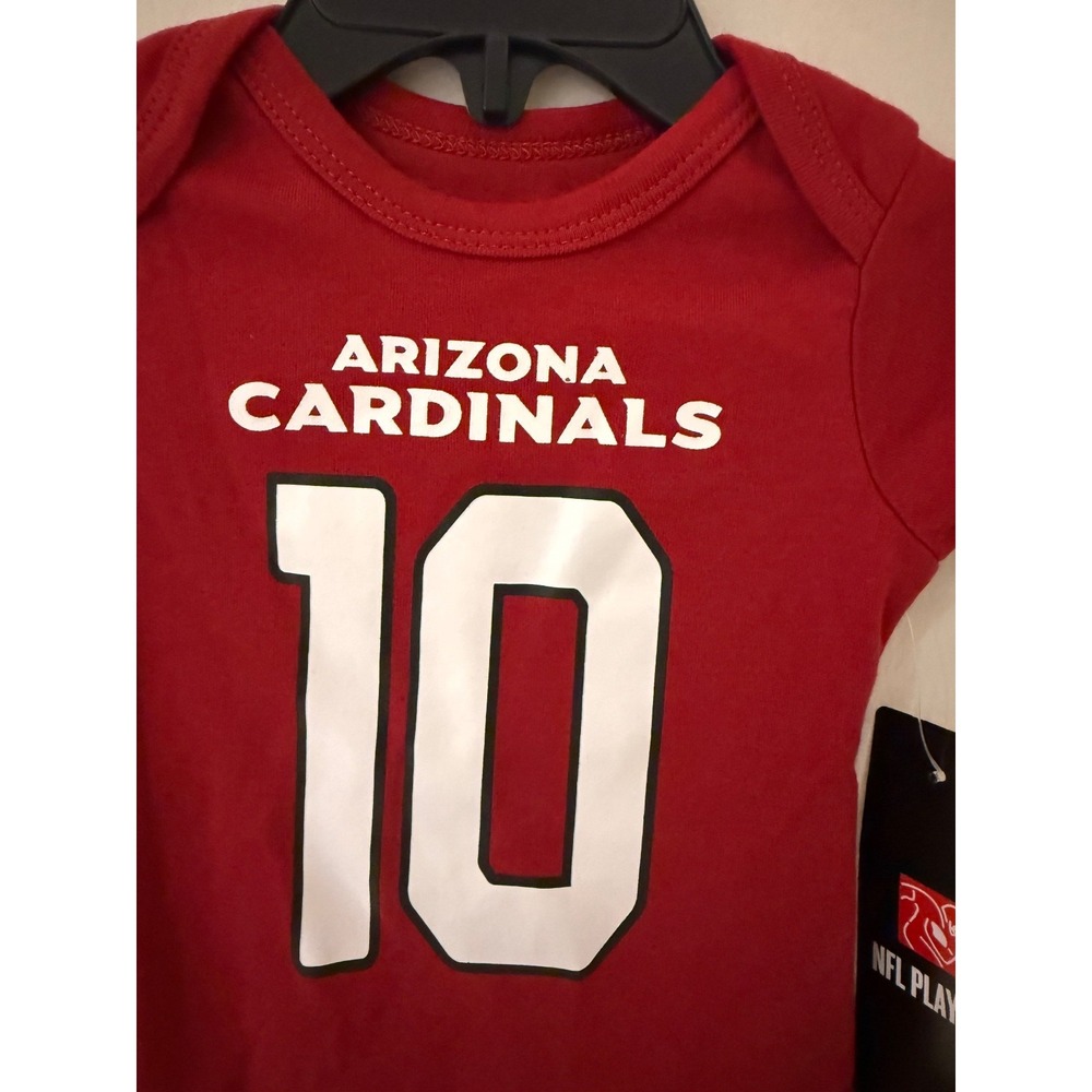 NFL DeAndre Hopkins Arizona Cardinals  Bodysuit Infant One Piece Size  0/3M NWT
